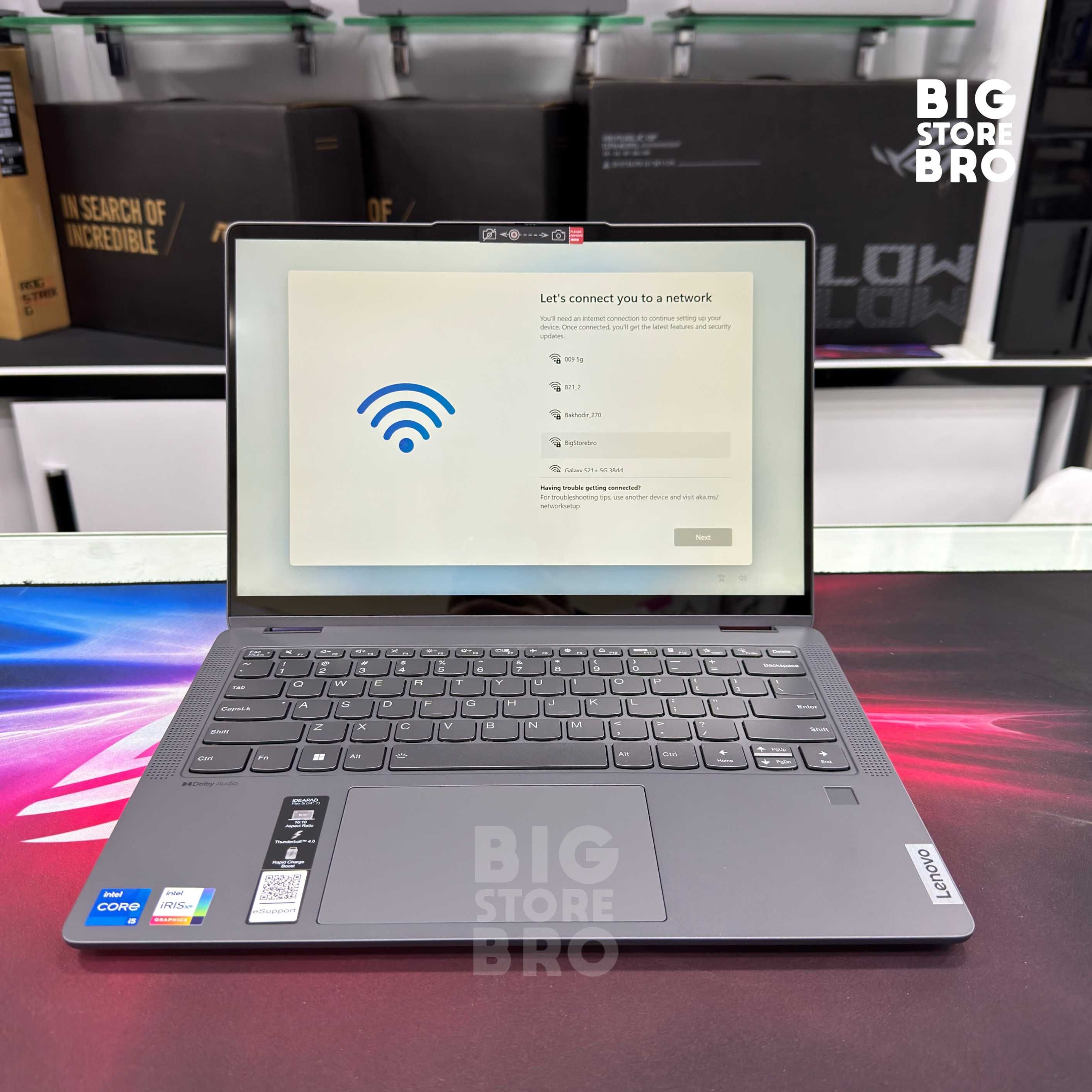 Noutbuk Lenovo IdeaPad Flex x360 2-in-1/Intel Core i5-1235U
