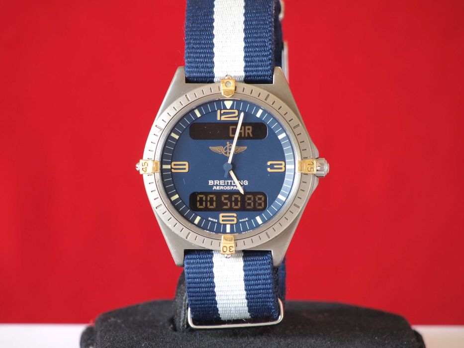 Breitling Aerospace Titanium NASA WATCH, раритетен Часовник