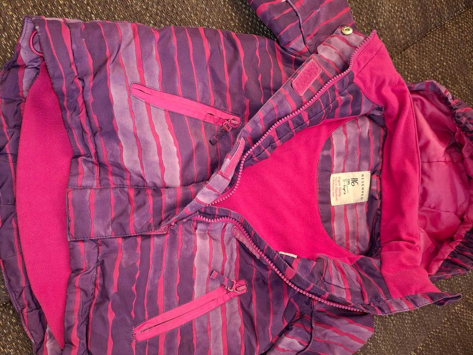 Ски екип за момиче, размер 110, за 5 г