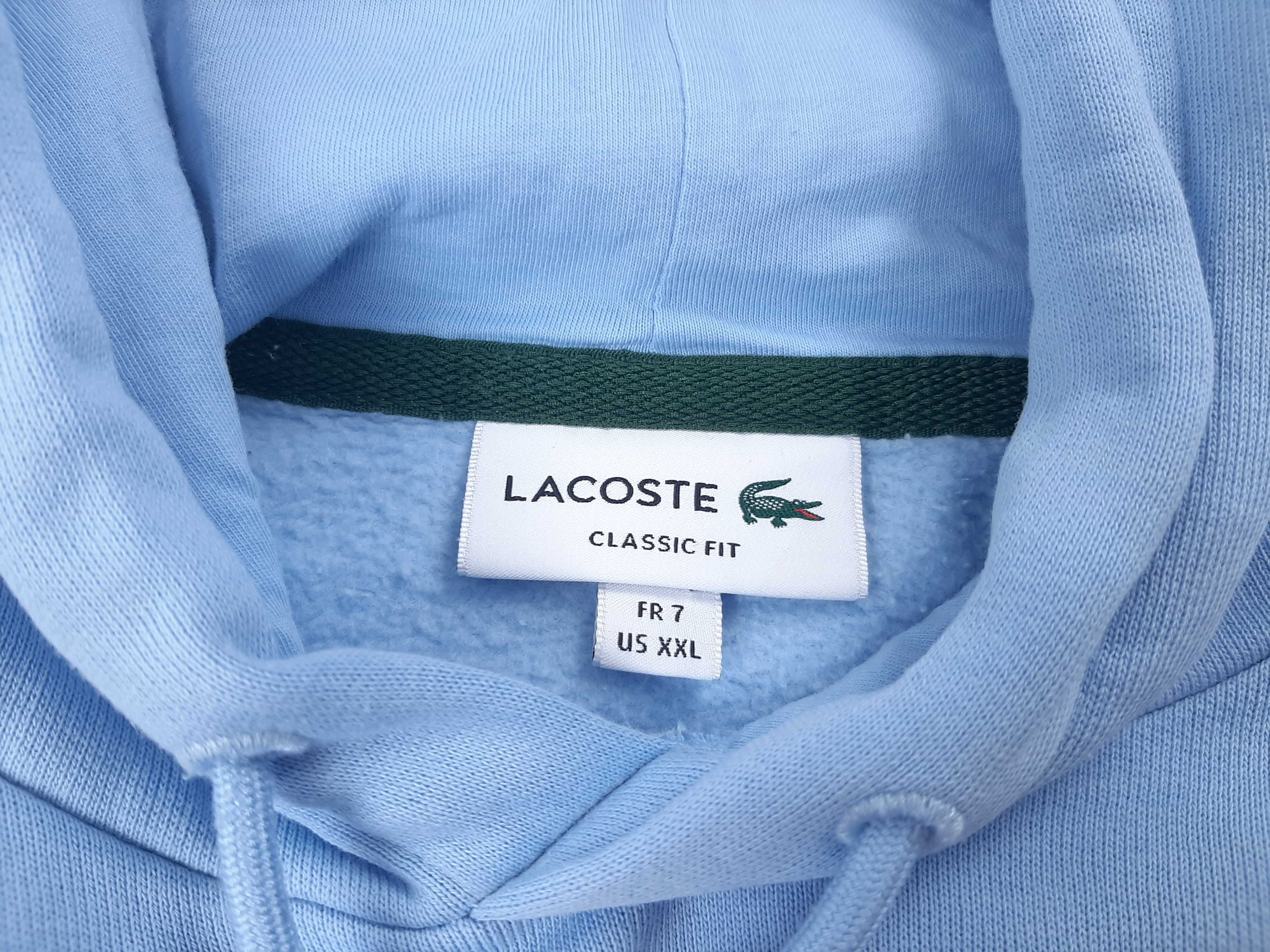 Lacoste Fleece Hoodie - Оригинален мъжки суитшърт размер 2XL