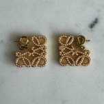 Cercei Loewe Pearl Pave