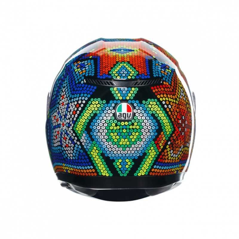 НОВА КАСКА AGV K3 E2206 - Rossi Winter Test 2018