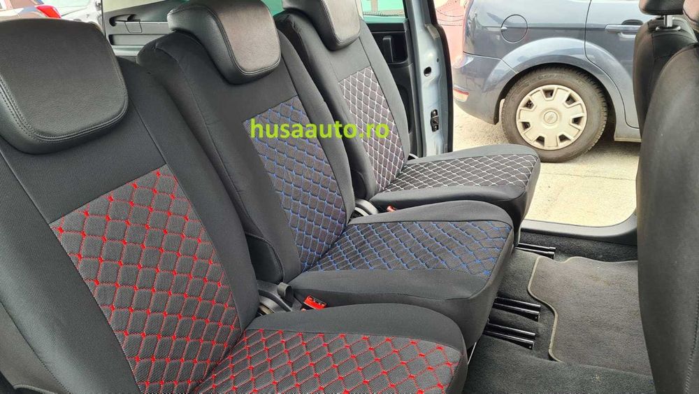 Huse scaun auto dedicate Sharan ,Galaxy, Alhambra 5 locuri stofa.