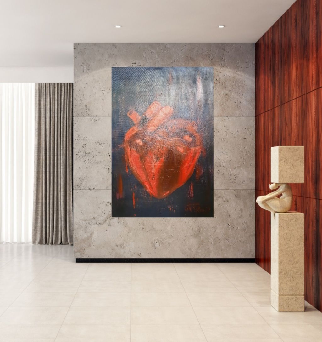 Tablou# My heart #decoratiuni# apartament#casa