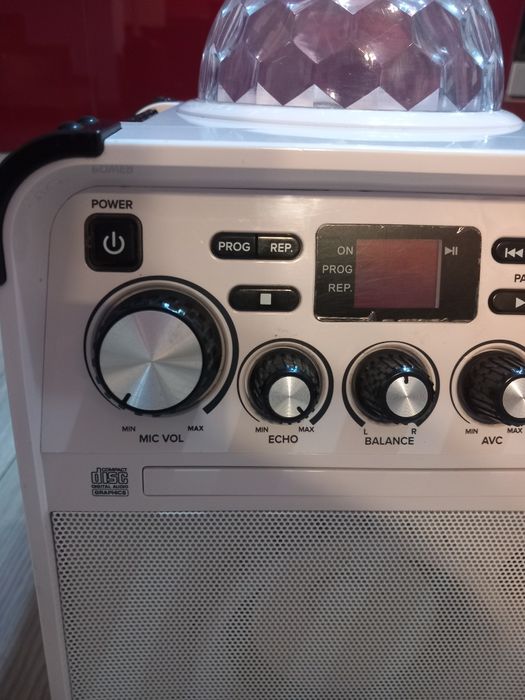 Vand Boxa Karaoke Auna Rockstar Led