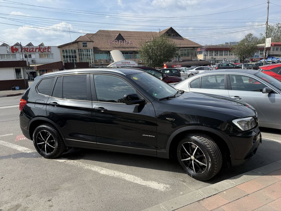 Auto BMW X3 F25 2012, 2000cc, cutie manuala ,  182 cai, negru