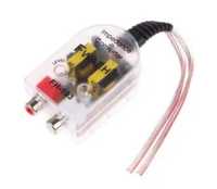 Adaptor convertor semnal audio hi-low kit cabluri montaj subwoofer