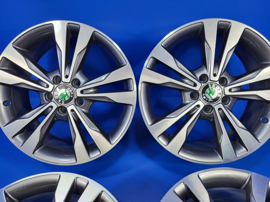 Vand jante Bicolore 5x112 R18 pt Skoda Kodiaq-Enyaq-Superb etc