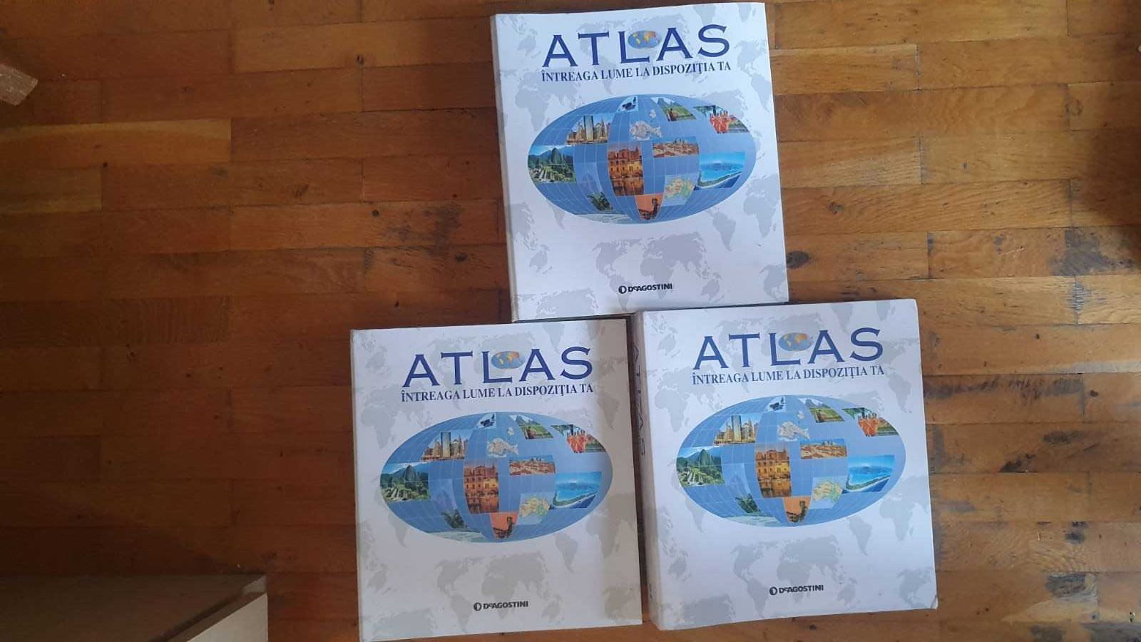 Colectia Atlas cu 3 bibliorafturi