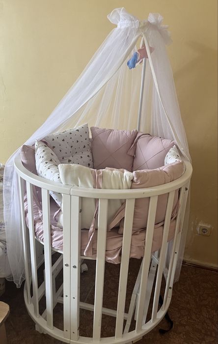 Манеж кровать до года