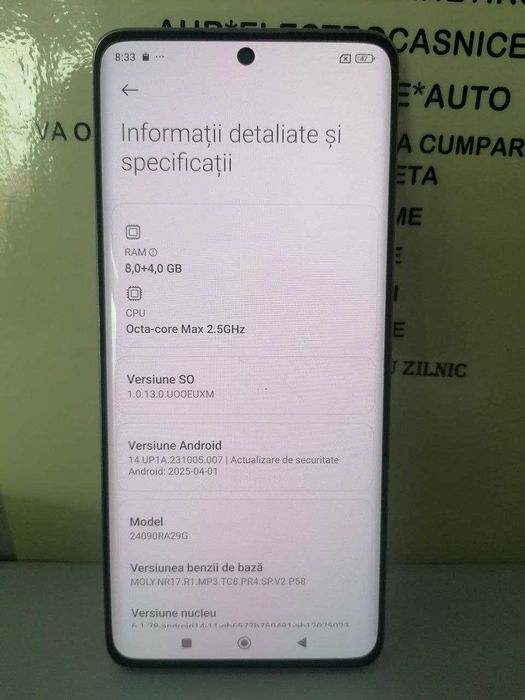 redmi note 14 pro (m2) star amanet