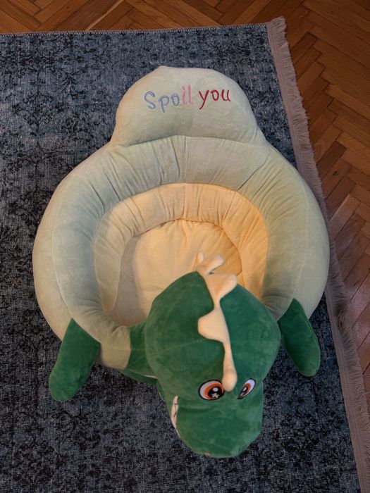 Fotoliu bebe cu spatar si suport de picioare