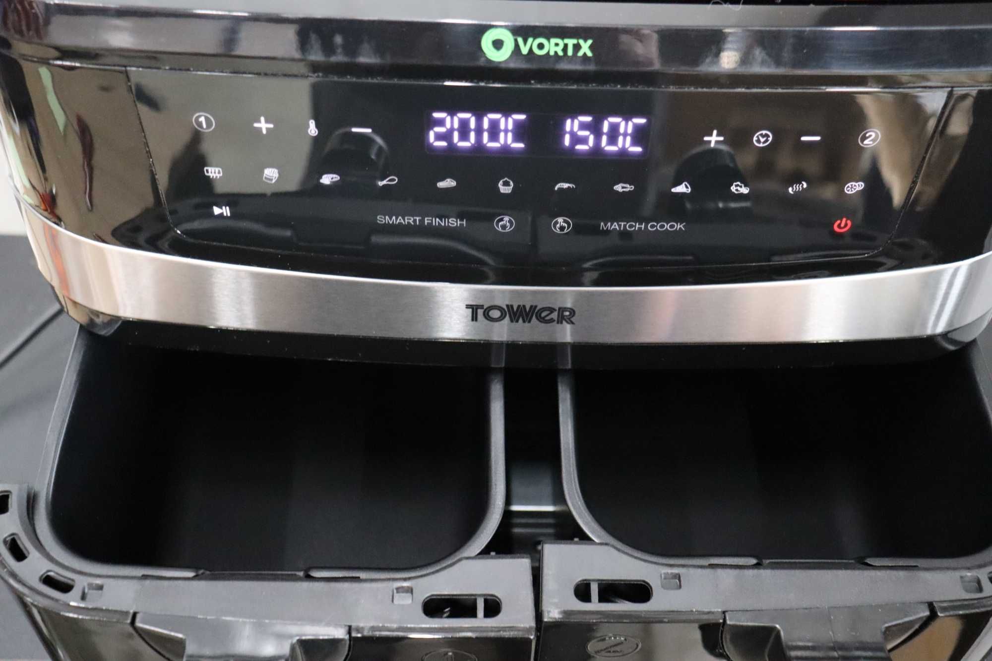 Air FryerTower T17088 Vortx 9L фритюрник, две кошници, липсват решетки