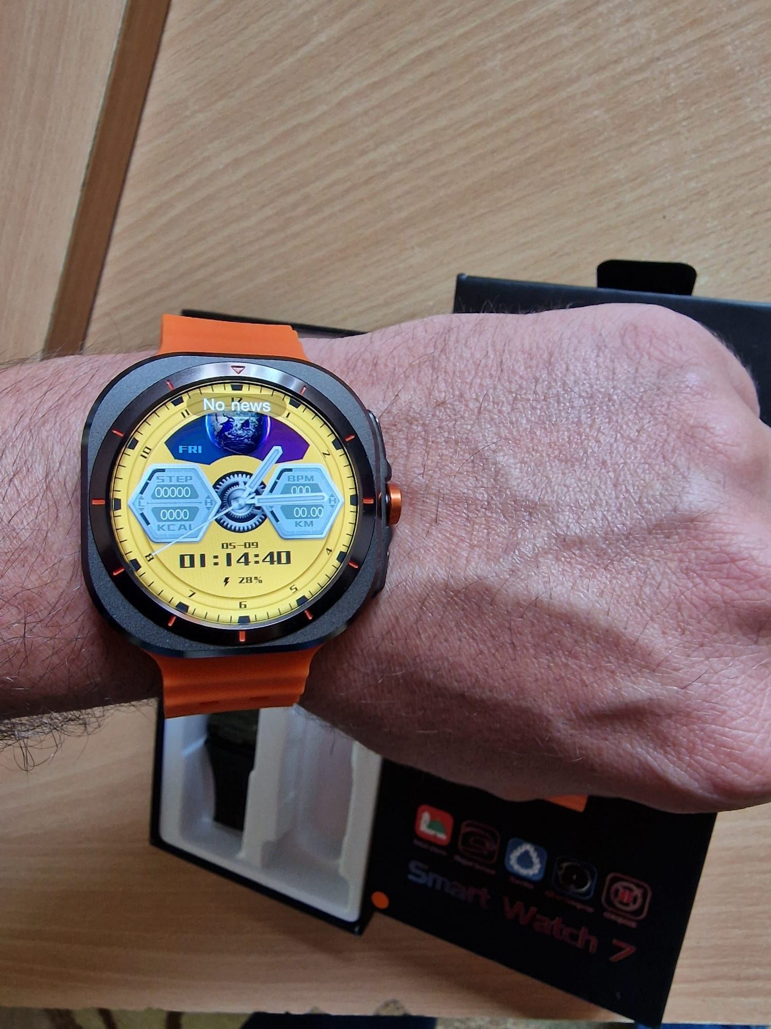 Ceas smart watch Z7 Ultra Galaxy nou