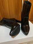 Vand botine piele lacuita