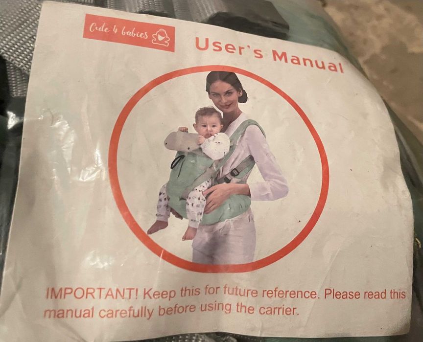 Ham/Marsupiu bebe cu scaunel detasabil, Cute4Babies®, 0-36 luni