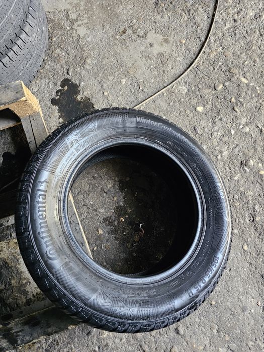 2 anvelope iarna 195 65 15 Continental 6.5mm