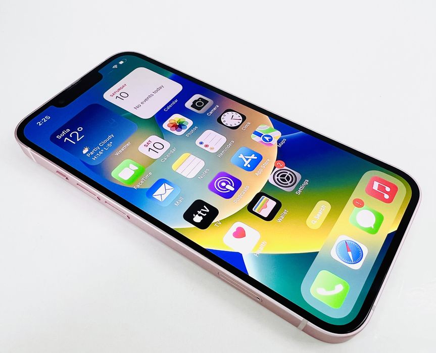 Apple iPhone 13 256GB Pink Перфектен! Гаранция!
