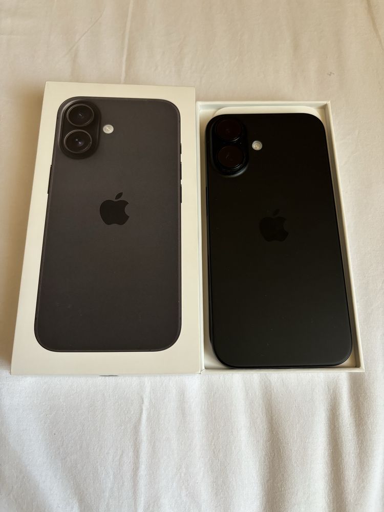 IPhone 16 128GB Black неразличим от нов