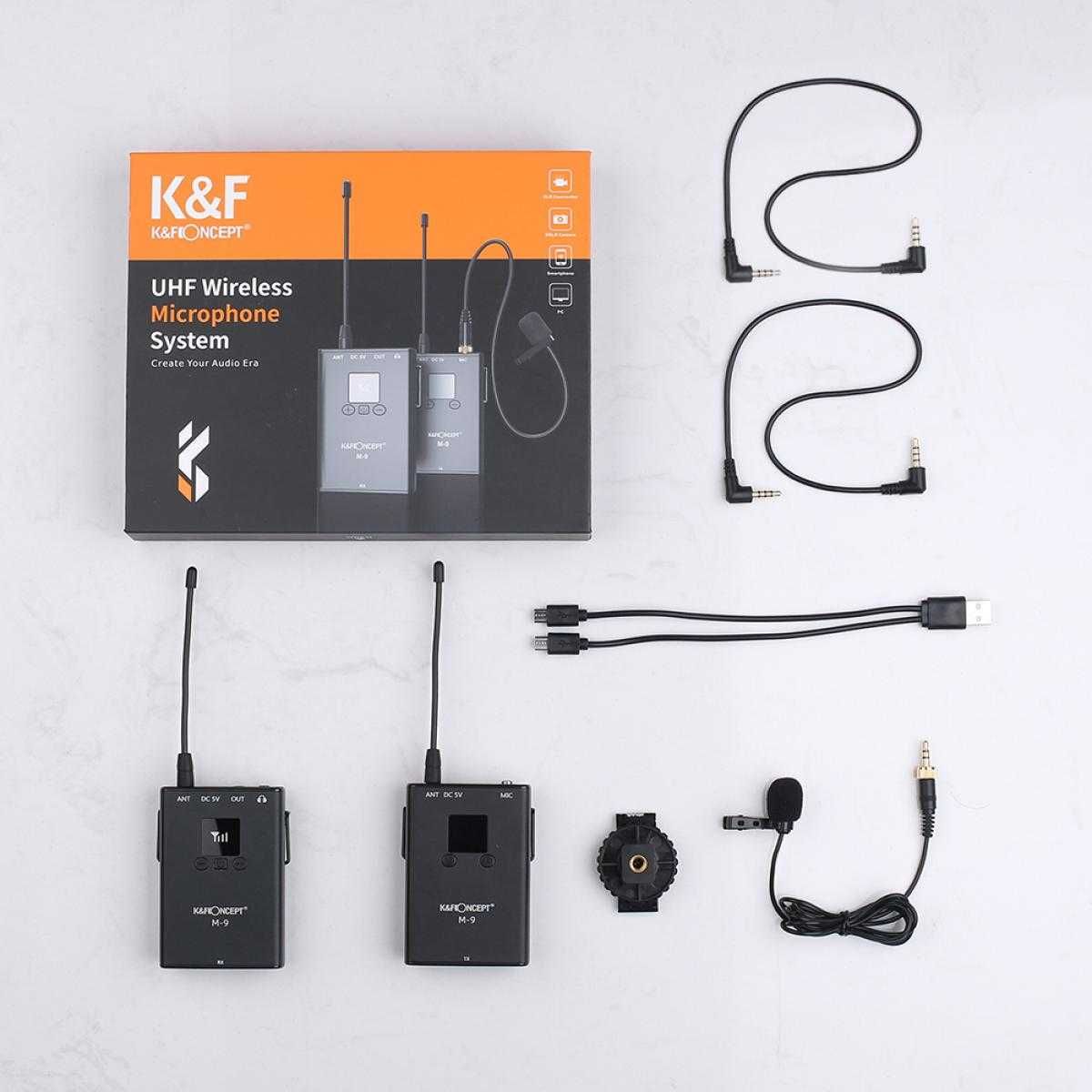 Безжичен микрофон K&F Concept M9 Pro