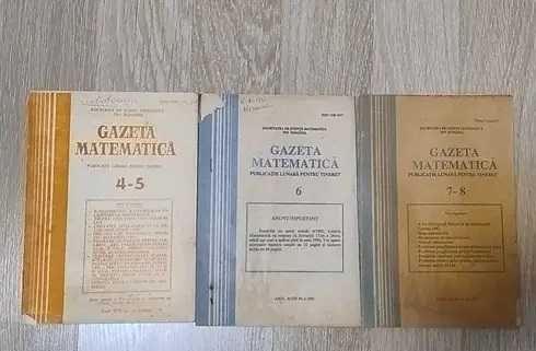 Set numere Gazeta matematică ('90,'92) - Societatea Științe Matematice