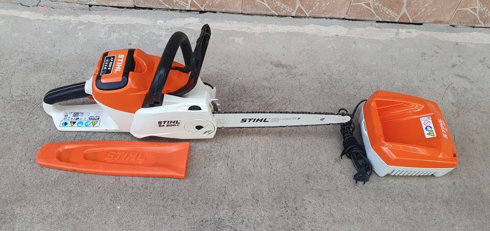 Drujba stihl originala pe baterie. Model MSA 200 C.