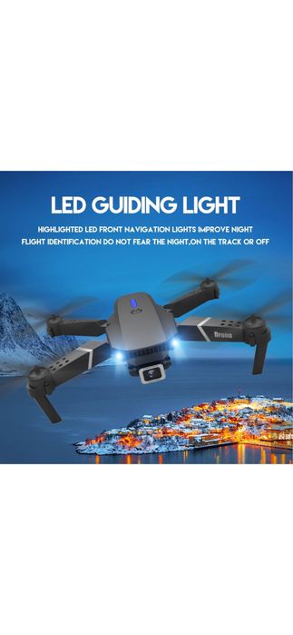 Мини дрон с 2 камери, 4K,дистанционно управление, 3 батерии и 1 кутия