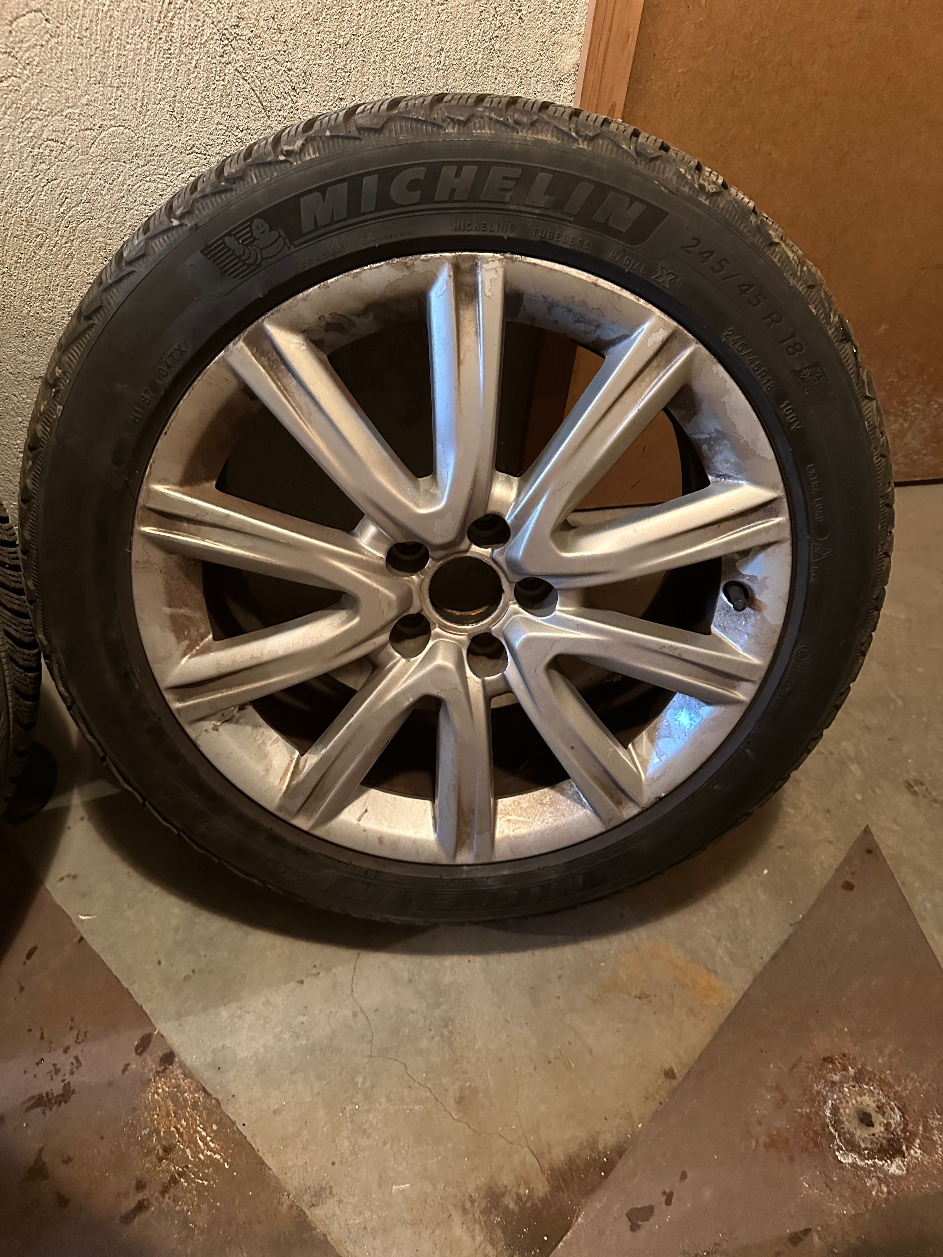 Джанти с гуми 18-ки 5х112 - Vag Group-(Audi-VW-Skoda-Seat)