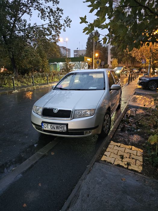 Škoda Fabia 1.4 16V Elegance 2001 – AC funcțional, 4 geamuri electrice