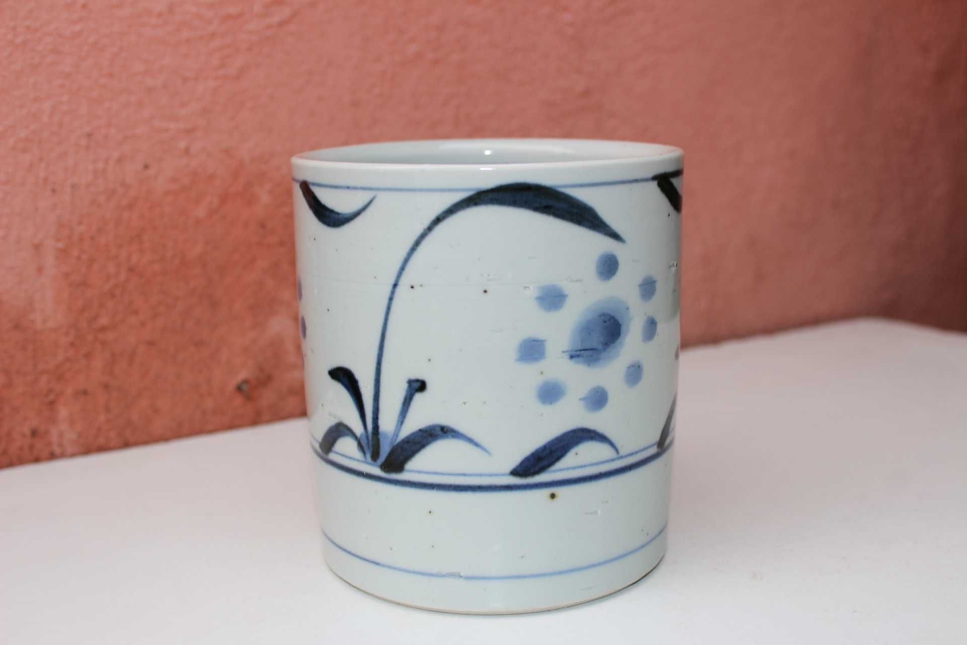 Bol / borcan portelan de colectie JAPONIA, Studio Pottery