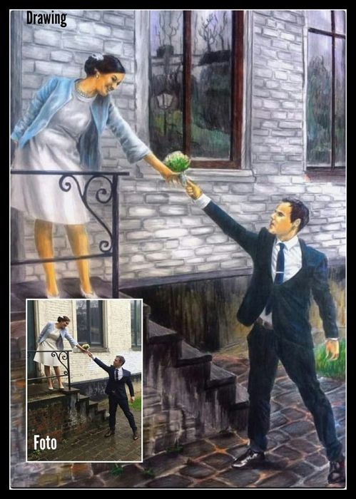 Portrete la comandă (alb-negru/color)