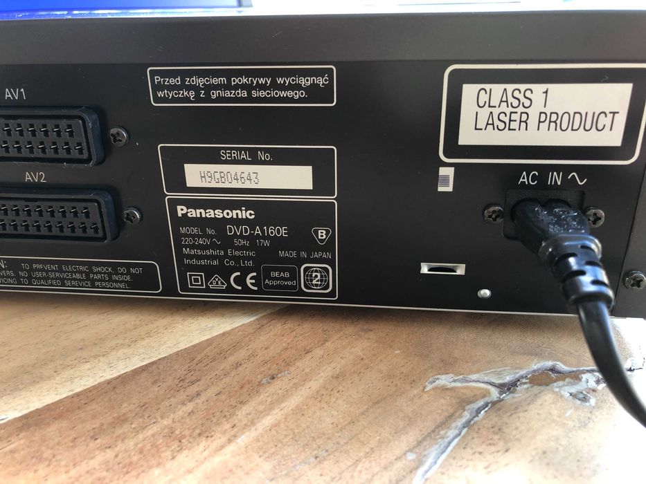 Panasonic DVD/CD Player