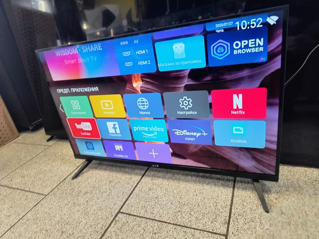 Смарт Телевизор Arielli 32' / Android Smart / Wi-Fi  HD Ready