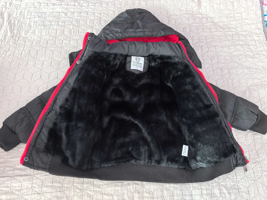 Ново дебело, зимно яке момче 104