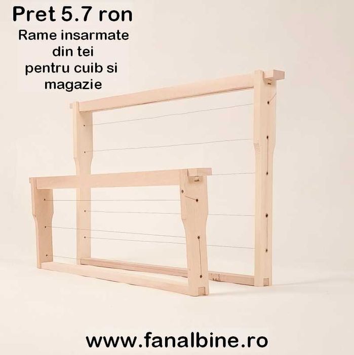 Vand stupi albine+ magazie completi cu rame, hranitor, gratie hanneman