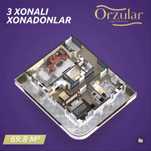 Yunusobod 12 kv.  "Xonsaroy" 3 xona, Bitgan uy. Turkiston metro.