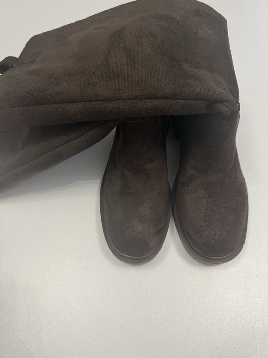 Cizme lungi maro Trendyol