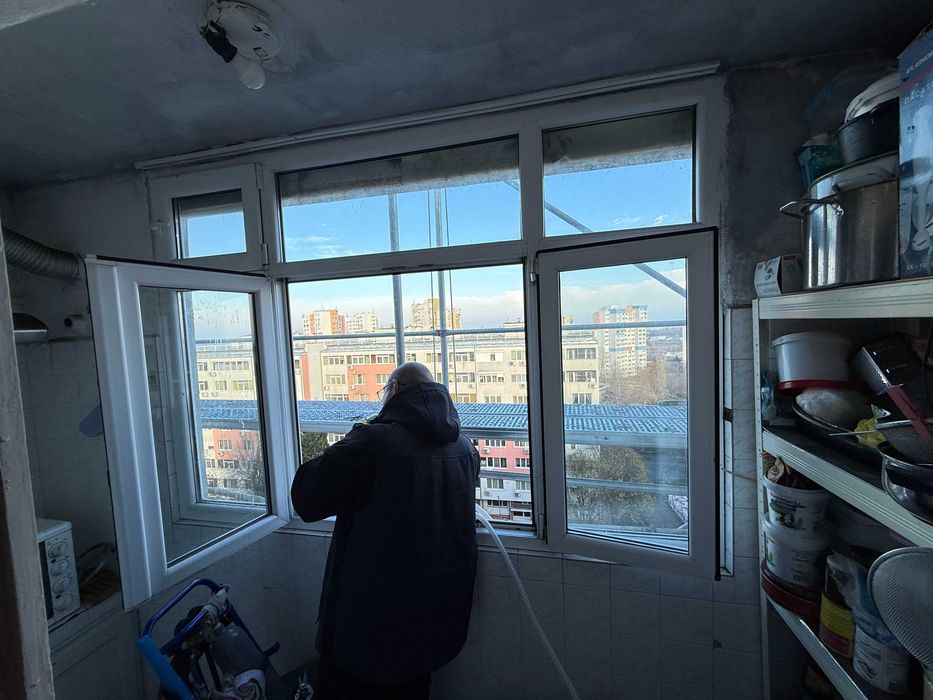 Дограма от тераса 2,33м /1.48м пълен комплект Бургас 2бр.