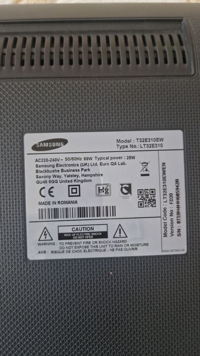 Samsung 31,5" T32E310EX Full HD LED 2HDMI TV-monitor