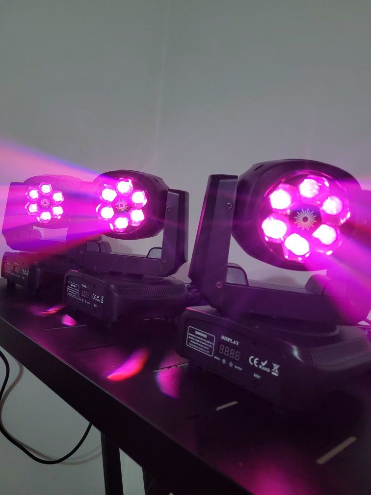 Lumini moving heads 90W RGBW laser dj club lumini formatie