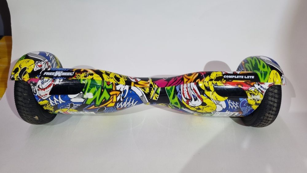 Hoverboard Freewheel Complete Lite Graffiti, roti 6,5 inchi
