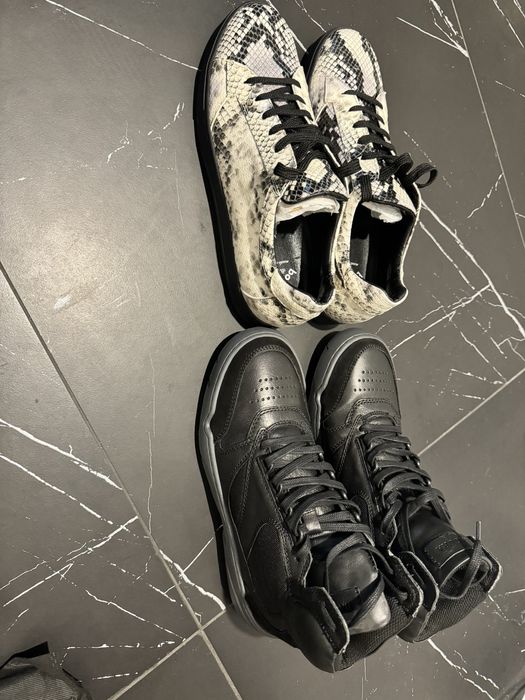 Vand ghete piele naturala, sneakers Botticelli piele piton, NOI