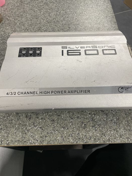 MEGA Silver Sonic 1600 – 4/3/2 Канален Усилвател 1600W (AS IS