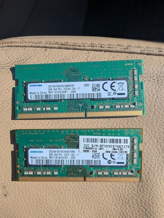 16 gb ram DDR4 la 3200 mhz cl22 samsung
