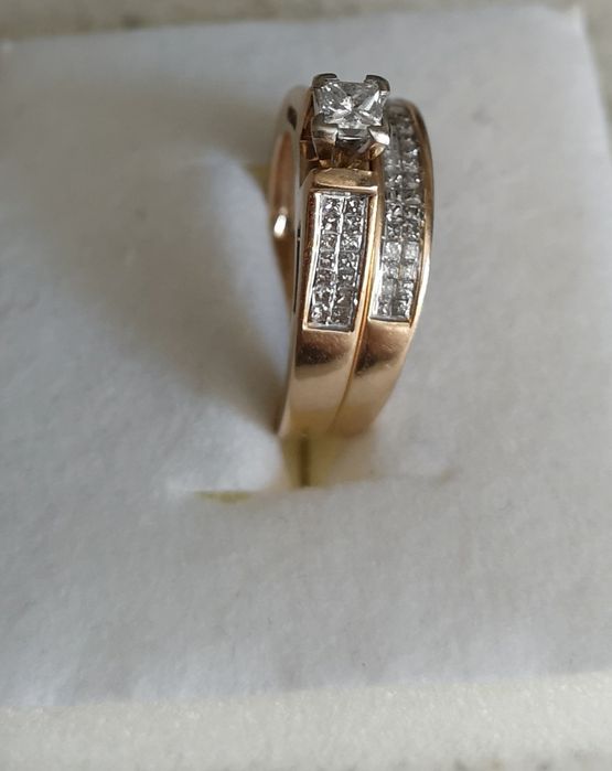 Inel diamante naturale 1.5 CT inel logodna SUA