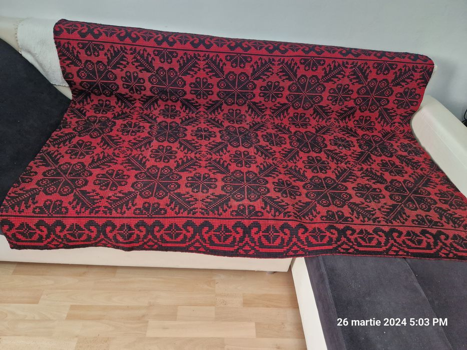 Covoare traditionale din lănă, zona Transilvania
