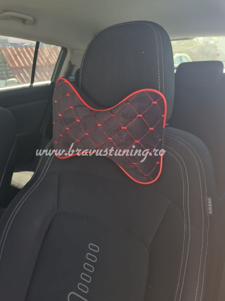 Perne tetiera auto ALCANTARA 2 buc/set CONFORT