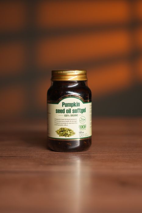 Tabbiyligi 100% Qora Sedana,Oblipeha,Qovoq va Omega yoglaridan Kapsula