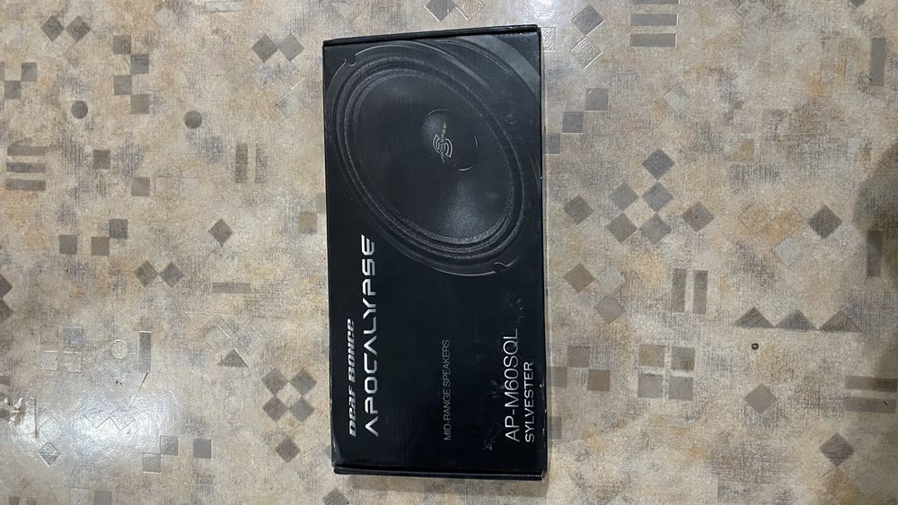 Новые колонки для авто Deaf Bounce M60SQL