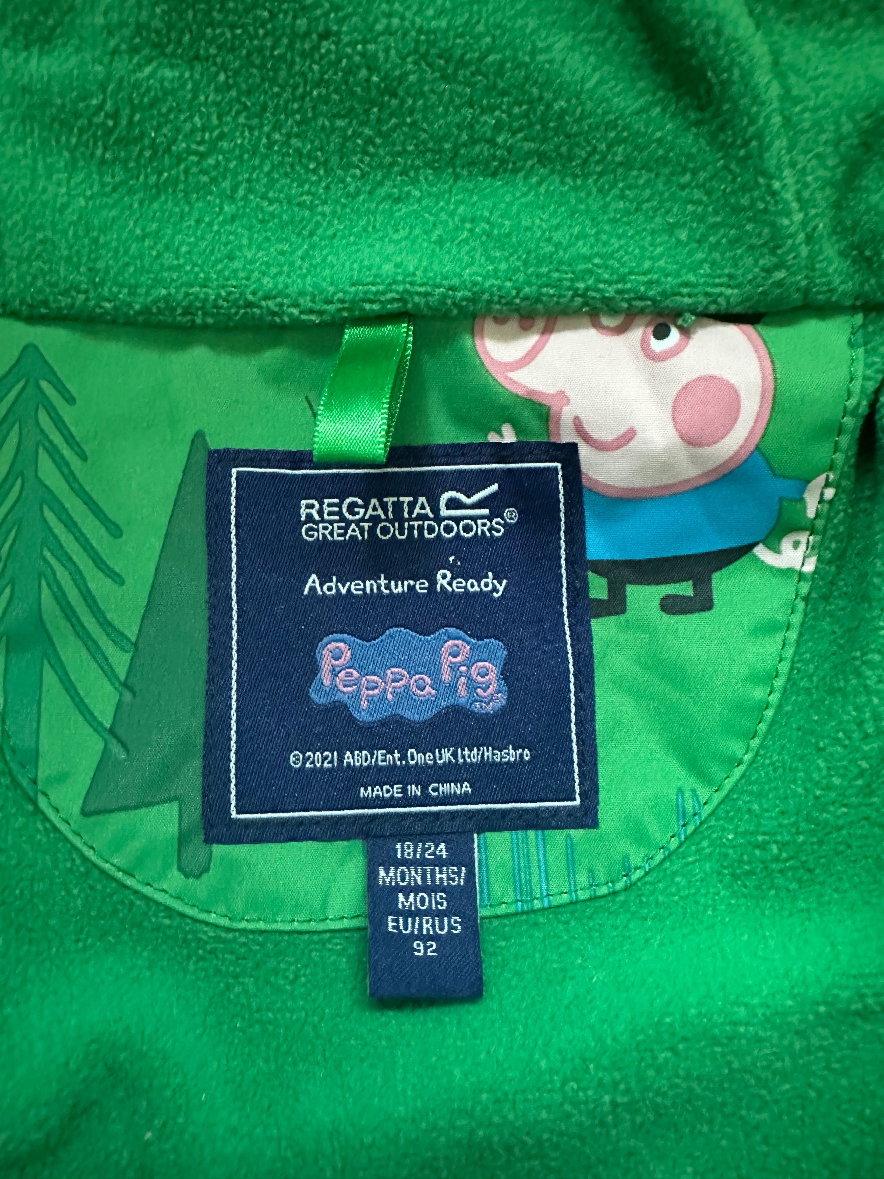 Peppa pig Regatta яке пролет есен (водонепромокаемо) размер 92